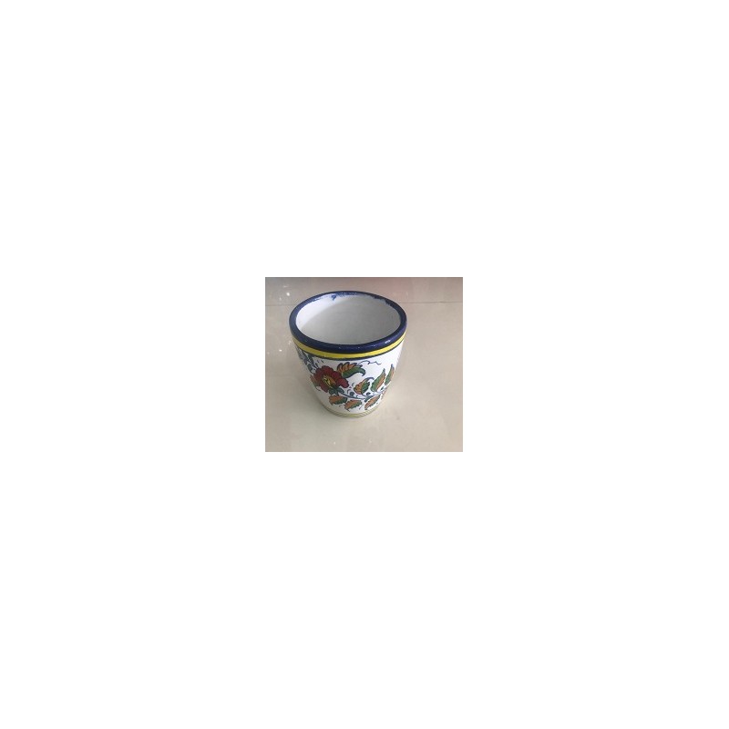 GW-06 Polo Rose 5" Hand Made Flower Pot