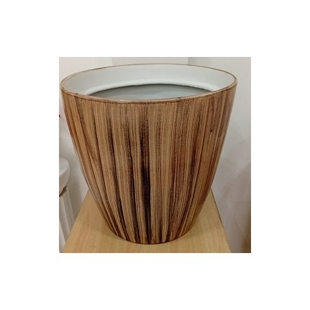 GW-03 Polo Rose 15" Flower Pot Hand Made Wooden